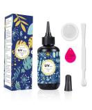 Crystal Clear Hard UV Resin Upgraded Formula Ultraviolet Fast Curing Resin for Jewelry Making Craft Decoration, Hard Transparent Glue Solar Cure Sunlight Activated Resin (100g) - Buy Online on SooperMarket.com