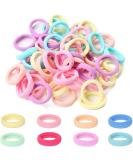 200 Pcs Baby Hair Bands Cotton Girls Hair Ties Mini Seamless Hair Bobbles Candy Color Ponytail Holders for Baby Girls Kids Toddlers(3 CM in Diameter) Multicolor - Buy Online on SooperMarket.com