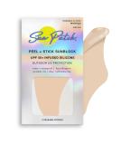 Sun Patch Reusable Forehead & Neck Sunblock Patches - UPF 50 Face Stickers for UV Protection - 2 Pack Sunkiss (Nude) - Buy Online on SooperMarket.com