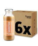 Monastery Kitchen Bio Smoothie Orange Apple Carrot Rhubarb 6x250ml | Superfood Vegan Breakfast | On-the-Go Glass Bottles | Healthy Powerfood - Buy Online on SooperMarket.com