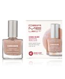 Dermelect Camo-Nude Concealer + Treatment - Nailcare Base Coat with Keratin Protein Peptides, Biotin, Strengthening, Smoothing & Concealing Treatment for Nail Ridges, Yellowing, Splitting Nails 0.4 oz - Buy Online on SooperMarket.com