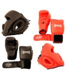 Lastworld Pro Boxing Gloves & Head Gear Set - 2 Pairs, Pro Quality - Buy Online on SooperMarket.com