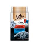 Sheba D lice Gourmands Paris Cat Food with Beef & White Fish - 72 Bags (50g Each) - Premium Fish & Seafood Treats - International Shipping Available - Buy Online on SooperMarket.com