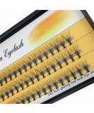 Scala 10 Root 60pcs Black Handmade False Eyelashes - Natural Long Individual Eyelashes Extension (10mm) - Buy Online on SooperMarket.com