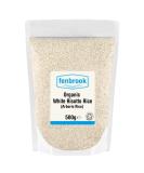 Organic White Risotto Rice (Arborio Rice) 500g | Certified Organic by Fenbrook Organic - Buy Online on SooperMarket.com