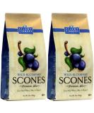 English Scone Mix, Wild Blueberry by Sticky Fingers Bakeries – Easy to Make English Scones Fresh Baked, Makes 12 Scones (2pk) 1 Pound (Pack of 2) - Buy Online on SooperMarket.com