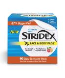 Stridex XL Face Body Pads 90 Count - Buy Online on SooperMarket.com