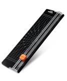 ISDIR A4 Paper Cutter Slicer  12 Inch Paper Trimmer Scrapbooking Tool Supplies with Security Safeguard and Side Ruler  Portable Paper Slicer for Craft Paper  Label  Photo  Cardstock (Black) - Buy Online on SooperMarket.com