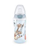 NUK Active Cup 300ml Disney Winnie The Pooh Blue | Leak-Proof Learning Cup 12+ Months | BPA Free Drinking Spout | Clip & Protective Cap - Buy Online on SooperMarket.com