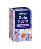 Meßmer Good Night | Melatonin | 16 tea bags | Gluten-free | Lactose-free | Vegan Good Night 16 tea bags - Buy Online on SooperMarket.com