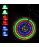 Mudder Bicycle Spell lights LED waterproof colorful 3 colors bicycle spoke light with batteries included for safety decoration 12 - Buy Online on SooperMarket.com