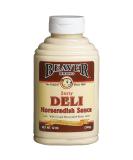 Beaver Brand Deli Horseradish Sauce 12oz Squeezable Bottle - Authentic Flavor Boost - Buy Online on SooperMarket.com