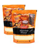 Gefen Blanched Almond Flour 16oz (2 Pack) Gluten Free, Vegan, Resealable Zip Bag, 100% Almonds, Kosher - Buy Online on SooperMarket.com