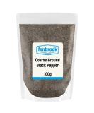 Cracked Black Pepper (Coarse Ground) 100g by Fenbrook - Buy Online on SooperMarket.com