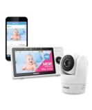 VTech Upgraded Smart WiFi Baby Monitor VM901, 5-inch 720p Display, 1080p Camera, HD NightVision, Fully Remote Pan Tilt Zoom, 2-Way Talk, Free Smart Phone App, Works with iOS, Android - Buy Online on SooperMarket.com