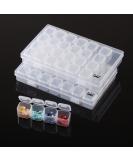 Mr. Pen- Diamond Painting Storage Containers, 28 Grids, 2 Pack, Bead Storage Containers with 160pcs Label Stickers, Diamond Art Storage Containers, Bead Box, Diamond Painting Organizer - Buy Online on SooperMarket.com