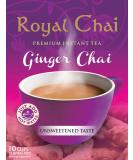 Royal Chai Ginger Instant Indian Tea Unsweetened Ginger 10 Count (Pack of 1) Unsweetened - Buy Online on SooperMarket.com