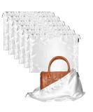 6 Pack Dust Bags for Handbags Silk Dust Cover Bag for Handbags Purses Shoes Boots, Silk Dustproof Drawstring Bag Travel Storage Pouch (White, 19.6  15.7 in) White 19.6  15.7 in - Buy Online on SooperMarket.com