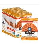 Rip Van WAFELS Dutch Caramel & Vanilla Stroopwafels - Healthy Snacks - Non GMO Snack - Keto Friendly - Office Snacks - Low Sugar (3g) - Low Calorie Snack - 12 Count (Packaging May Vary) - Buy Online on SooperMarket.com