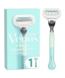 Gillette Venus V Editon Deluxe Smooth sensitive razor women + 1 razor blade with 5-fold blade for women's razors gift for women - Buy Online on SooperMarket.com