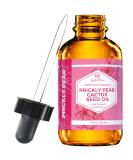 Prickly Pear Cactus Seed Oil (Barbary Fig) by Leven Rose 100% Pure Organic, Extra Virgin, Cold Pressed, All Natural Face, Dry Skin & Body Moisturizer and Damaged Hair Treatment 1 oz - Buy Online on SooperMarket.com