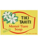 Monoi Tiare Tahiti French-Milled Soap Enriched with Monoi Tiare Scent 4.55 oz (130 g) - Buy Online on SooperMarket.com