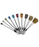 ALPIDEX chocks set 10 pieces size 1-10 clamping device safety trad climbing clean climbing wire loop - Buy Online on SooperMarket.com
