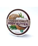 Derma V10 COCONUT Body Butter 220ml - Hydrating Body Moisturizer - Buy Online on SooperMarket.com
