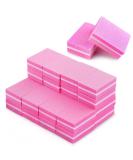 100Pcs Professional Nail Buffer Block Set - 180 Grit Buffing Blocks for Natural and Acrylic Nails - Nail Art Tools and Sandpaper File - Buy Online on SooperMarket.com