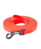 Toozey Dog Drag Line - 3m to 20m Waterproof Training Leash for Large & Small Dogs | Durable Neon Orange with Hand Loop & Mains Bag - Buy Online on SooperMarket.com