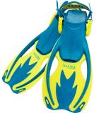 Cressi Kids Rock Fins S/M for Snorkeling, Swimming, Boogie Boarding - US Youth 1/3 | EU 32/34 - Blue/Yellow - Buy Online on SooperMarket.com