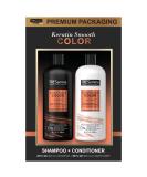 TRESemm Keratin Smooth Color Shampoo & Conditioner - Anti-Fade Anti-Frizz for Color-Treated Hair (28 Oz) | Buy Internationally Online - Buy Online on SooperMarket.com
