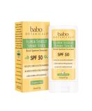 Babo Botanicals Super Shield SPF 50 Sport Stick Sunscreen, Fragrance-Free, 0.6 oz - Buy Online on SooperMarket.com