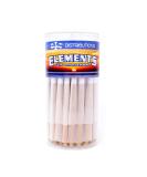 Elements Cones King Size 100 Pack - Natural Pre Rolled Rice Rolling Paper with Tips and Packing Tubes | 100 Count - Buy Online on SooperMarket.com