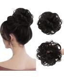 Vlasy Messy Bun Hair Piece | Curly Wavy Hair Scrunchie Extension Chignon | Synthetic Updo Accessory for Women and Girls (2# 35g) - Buy Online on SooperMarket.com