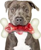 2TRUL Indestructible Dog Toy for Aggressive Chewers - Real Bacon Flavored Chew Bone for Large Dogs - Best Toy to Keep Them Busy - Buy Online on SooperMarket.com