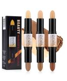 DELISOUL 6 Colors Highlight and Contour Stick Dual-Ended Set - Color Corrector, Concealer, Contouring, Highlighting, Foundation, Shadow Cream Pen - Body Shading Makeup Stick Set - Buy Online on SooperMarket.com