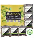 6-Pack Nature Fresh Air Cleaner Bags - Bamboo Charcoal Smell Eliminator for Home, Pets, Vehicle, Wardrobe & Bathroom - Buy Online on SooperMarket.com
