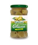 Kattus Chalkidiki Green Olives Without Stone - 290g | Premium Greek Olives for International Shipping - Buy Online on SooperMarket.com