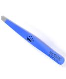 Majestic Bombay Slant Tweezers | Precision Surgical Tweezers for Ingrown Hair & Splinter Removal | Ideal for Facial & Eyebrow Grooming | Best Tweezers for Chin Hair & Plucking - Women & Men - Buy Online on SooperMarket.com