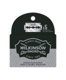 Wilkinson Sword Double Edge Razor Blades Refills - 5 Count | Premium Shaving Supplies for a Smooth Finish | International Shipping Available - Buy Online on SooperMarket.com