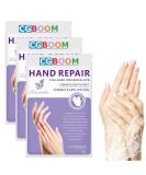 Lavender Hand Moisturizing Gloves - 3 Pairs | Hydrating and Anti-aging Hand Mask for Dry, Cracked Skin - Buy Online on SooperMarket.com