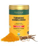 Vahdam Teas Latte Mix Turmeric Ashwagandha 3.53 oz (100 g) - Buy Online on SooperMarket.com
