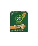Pure Via Demerara Sugar Alternative Sticks - Great for coffee zero sugar vegan and keto 320 sticks (8 boxes X 40 sticks) - Buy Online on SooperMarket.com