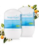 Perspi-Guard Strong Antiperspirant and Roll-On Deodorant with Neroli 48-Hour Scented Deodorant for Men and Women to Prevent Sweating and Odours w/Aloe Vera and Kojic Acid - Twin Pack - Buy Online on SooperMarket.com