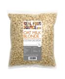 RealFoodSource Oat Milk Blonde Vegan Chocolate Couverture Drops 1kg - Buy Online on SooperMarket.com