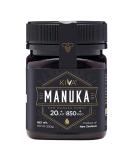 Kiva Raw Manuka Honey UMF 20+ | MGO 850+ | 100% Pure New Zealand Honey (8.8oz/250g BPA-Free Jar) | UMF and MGO Certified | GMO-Free | Traceable - Buy Online on SooperMarket.com