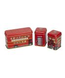 New English Teas British Traditions London Bus 3x Mini Tea Tin Gift Pack with Teabags & Loose-Leaf Tea English Tea 1 Count (Pack of 1) - Buy Online on SooperMarket.com