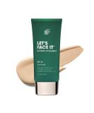 Shakeup Men's Tinted Moisturiser SPF25 Matte Finish Vegan Makeup 50ml - Light Shade - Buy Online on SooperMarket.com