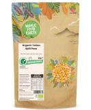 Wholefood Earth Organic Yellow Split Peas 2kg - GMO Free, Vegan, High Fibre & Protein | Certified Organic - Buy Online on SooperMarket.com